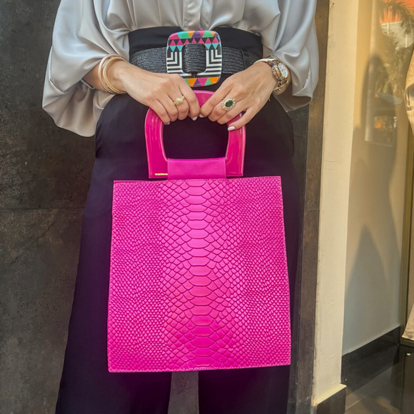 Bolso fucsia